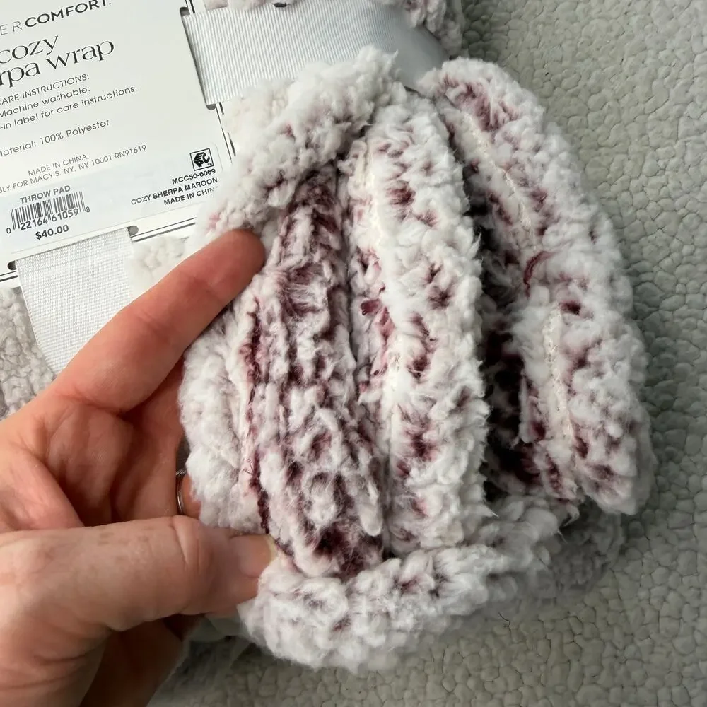 Premier Comfort Cozy Sherpa Wrap Blanket